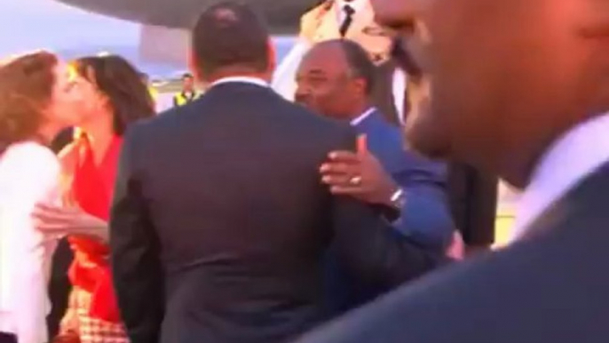 Gabon : arrivée du Président Ali Bongo Ondimba au Maroc