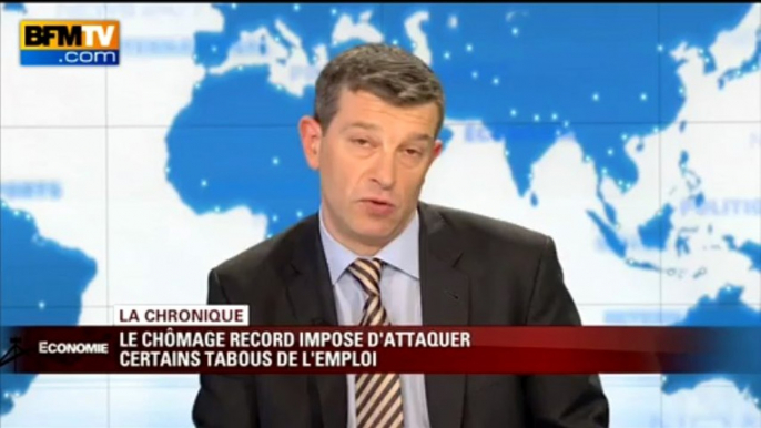 Chronique éco de Nicolas Doze: le chômage record impose d'attaquer certains tabous - 26/04