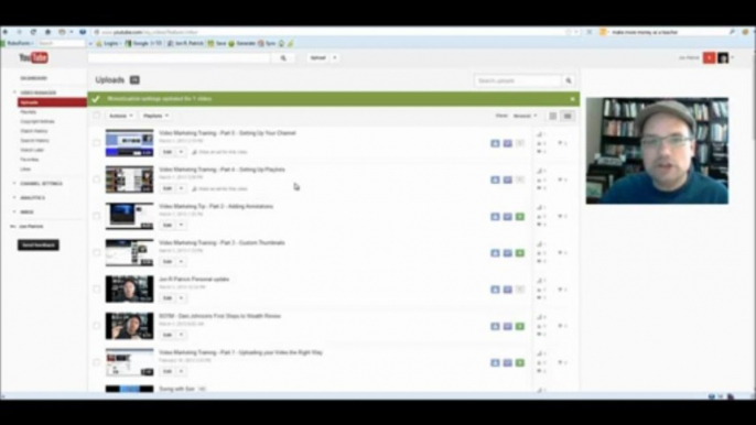Video Marketing Tip - Part 6 - Monitization