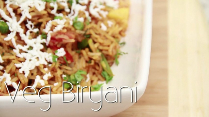 Hyderabadi Veg Biryani - Indian Rice Recipe by Ruchi Bharani [HD]