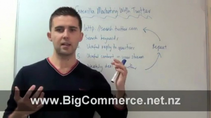 Ecommerce Website Design With Bigcommerce.com - Guerilla Marketing With Twitter Anyware-web