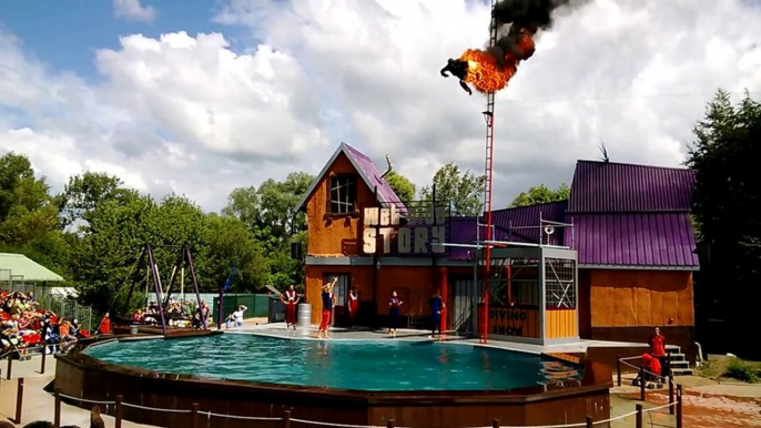 Les plongeurs de Walibi Rhone Alpes