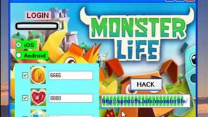 ▶ Monster Life Hack Tool, Cheats, Pirater for iOS - iPhone, iPad and Android [Septembre 2013]