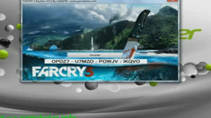 Far Cry 3 Keygen -- Updated August 19th -- PC, XBOX, PS3