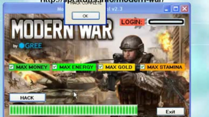 Modern War Hack ( Pirater Cheat ) FREE Download May - June 2013 Update iOS - iPhone, iPad, iPoad and Android