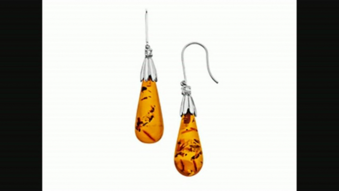 12 Ct Amber Drop Earrings In Sterling Silver From Jewelry.com Review