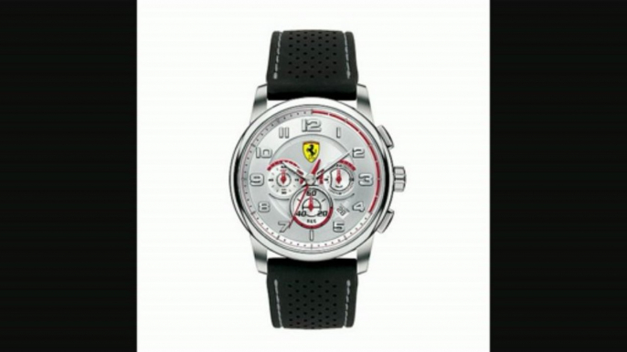 Ferrari Men&aposs Stainless Steel Black Strap Watch Review