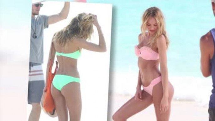 Candice Swanepoel and Lily Aldridge Look Angelic as They Flaunt Their Amazing Bikini Bodies