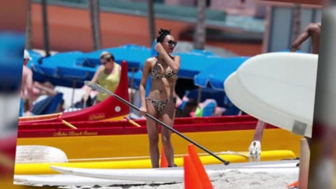Naya Rivera Shows Off Her Sexy Toned Bikini Body