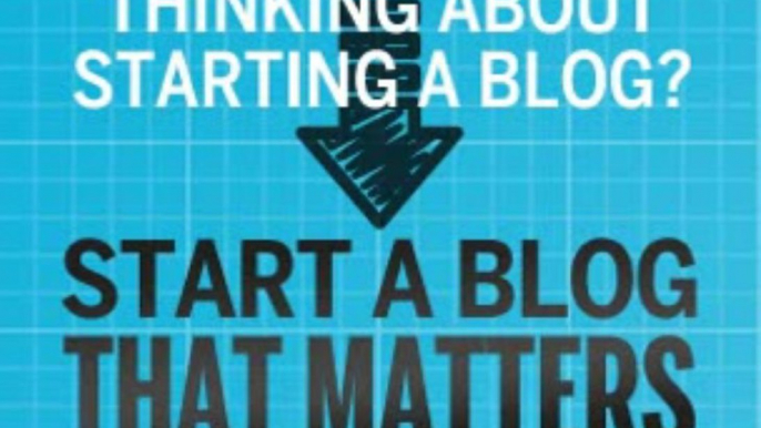 " How To Start A Blog That Matters - 75% Commissions, Incredible Product (view mobile)  |  How To Start A Blog That Matters - 75% Commissions, Incredible Product (view mobile) "