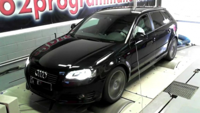 Vidéo Reprogrammation Moteur Audi A3 1.6 tdicr 105 @143ch  ::: o2programmation :::  Vidéo test banc