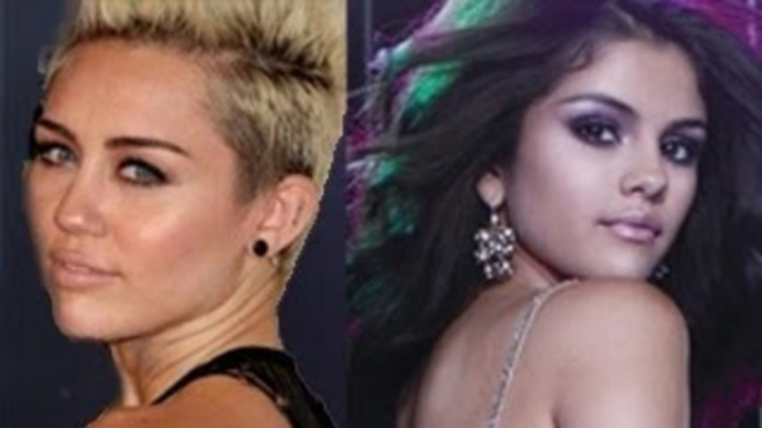 Miley Cyrus & Selena Gomez Face Off