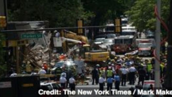 Philadelphia Building Collapse: Searching for Survivors