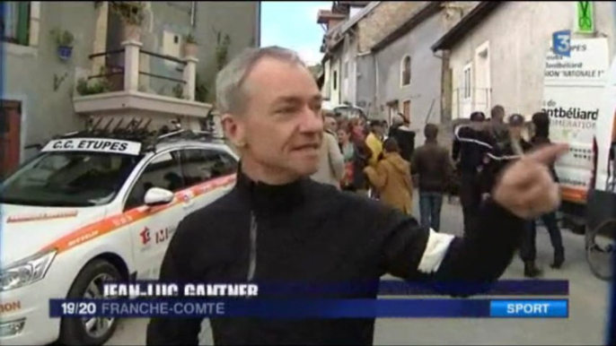 Tour de Franche-Comté 2013/ Jour 4/ soir (France TV)
