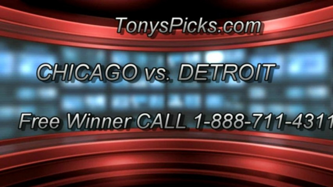 NHL Playoff Game 3 Detroit Red Wings vs. Chicago Blackhawks Pick Prediction Preview 5-20-2013