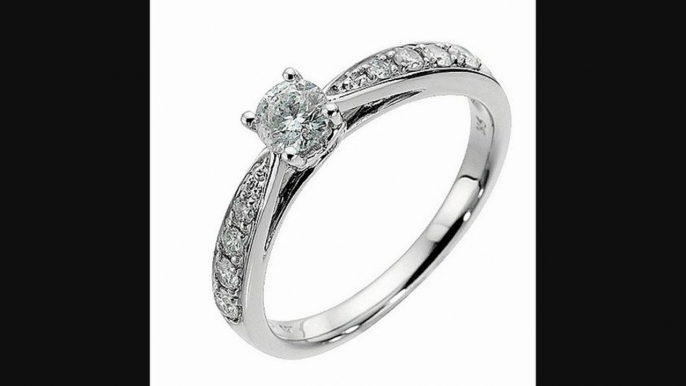 9ct White Gold Half Carat Diamond Solitaire Ring Review