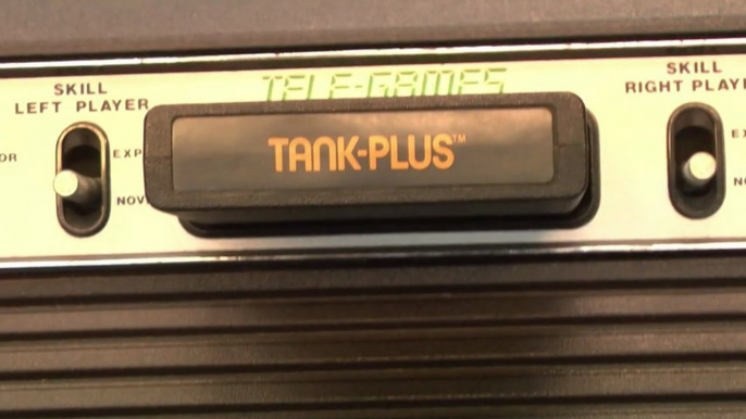 Classic Game Room - TANK-PLUS review for Atari 2600