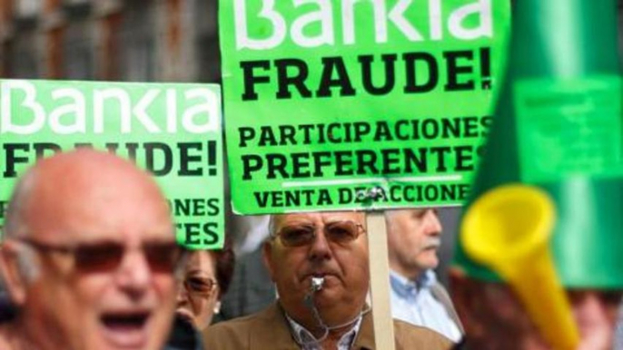 Bankia investors in Spain face losses