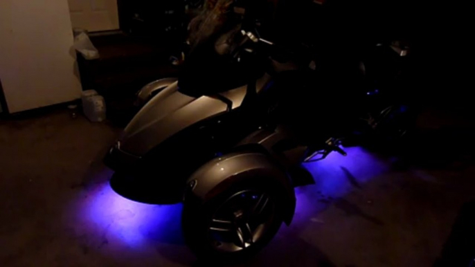 7 color LEDs on Spyder