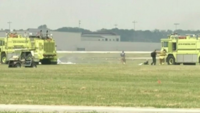 Plane crash: Wing-walker and pilot die during stunt in Ohio