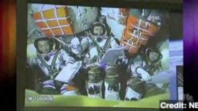 Chinese Astronauts Board Country's Space Station