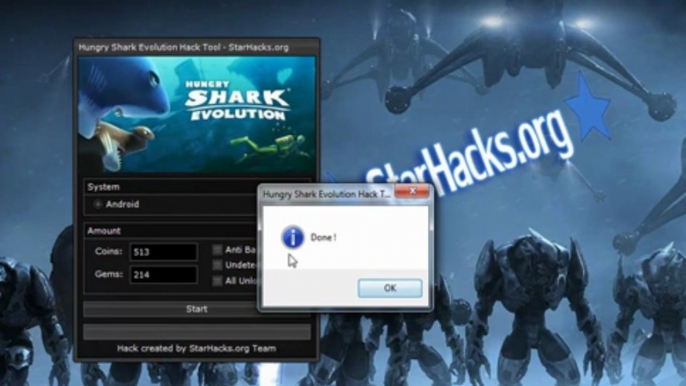 Hungry Shark Evolution Hack Tool - StarHacks.org