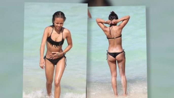Chris Brown's Rumored Love Karrueche Tran Shows Off Her Toned Bikini Body