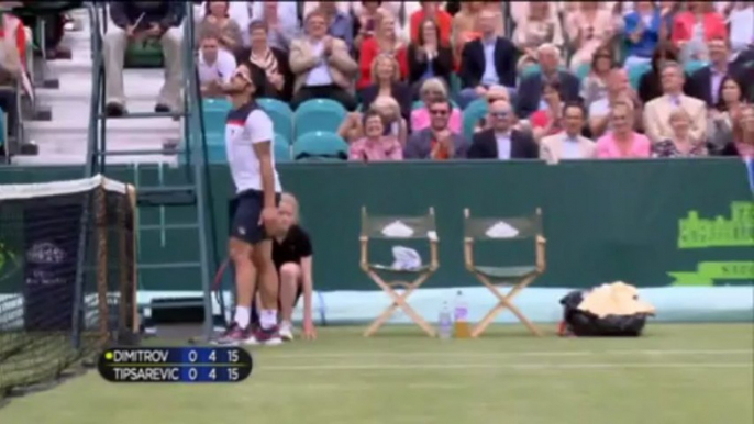 The Boodles - Tipsarevic supera a Dimitrov