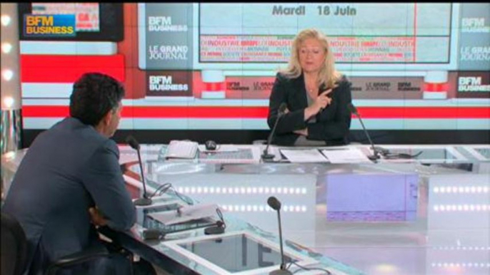 T.Baril, DRH d'EADS et Airbus et M.Aïach, PDG d'Acadomia dans Le Grand Journal - 18 juin 3/4