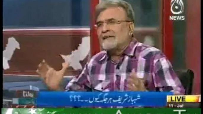 Why is Shehbaz Sharif always with Nawaz Sharif- Nusrat Javed