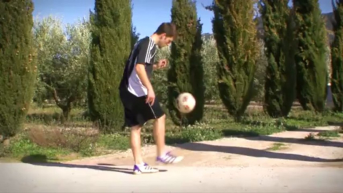 Salto lateral - Tecnicas de futbol