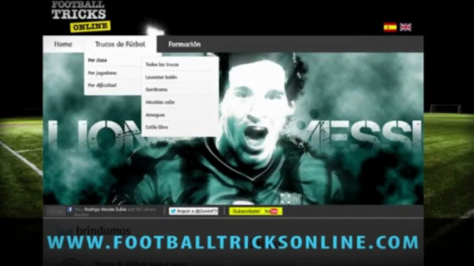 Soccer tricks WEBSITE - learn soccer moves and skills