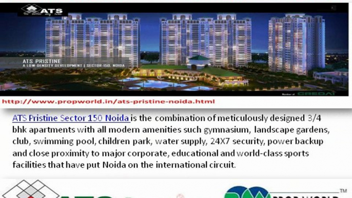 ATS Pristine Noida,Sector 150,9910007510,ATS New Residential Project In Noida