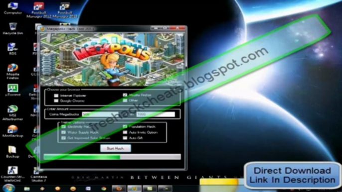 Megapolis Hack Cheats 2013