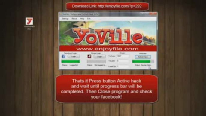 YoVille Hack 2013 - How to get YoCash_YoCoins and Level-up for free Download July 2013