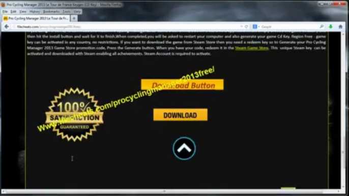 Pro Cycling Manager 2013 Activation Code (Steam,PC)