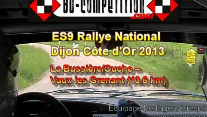 Rallye Dijon Côte d'Or 2013 - ES09