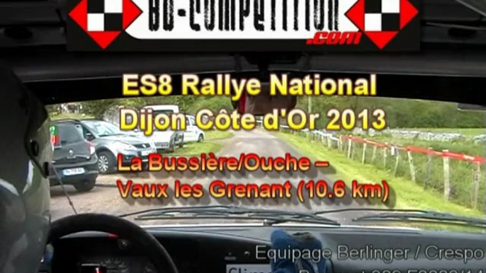 Rallye Dijon Côte d'Or 2013 - ES08