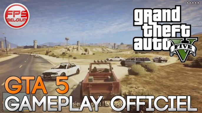 ►GTA 5◄ 1er Gameplay ! - Vidéo Officielle ★ Grand Theft Auto V ★ RockStar Game ★ FR Français