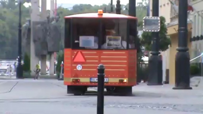 Bratislava chu chu bahn bratislava roten Bahn durch Bratislava auf den Berg und durch die Stadt