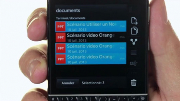 [FR] Compressez vos fichiers sur votre BlackBerry. Minute Mobile [VIDEO]