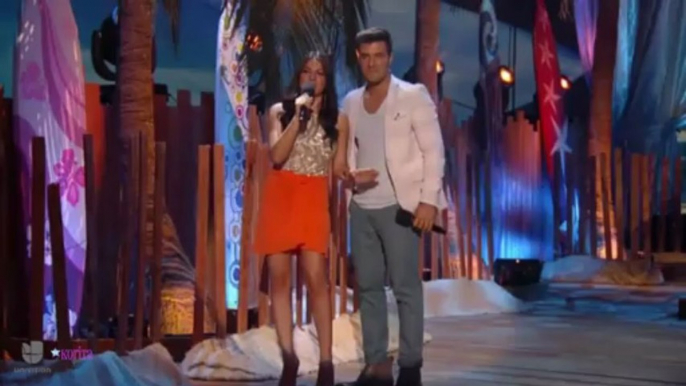 HD: Maite Perroni [@MaiteOficial]  y Jencarlos Canela [@Jencarlosmusic] || PJ 2013