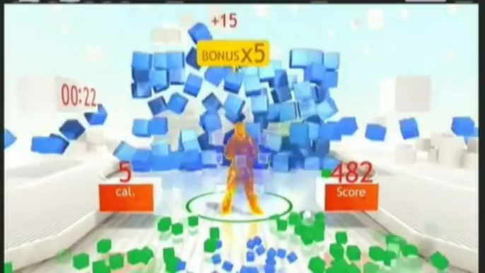 Your Shape Fitness Evolved Virtual Smash Gameplay Xbox 360 Kinect