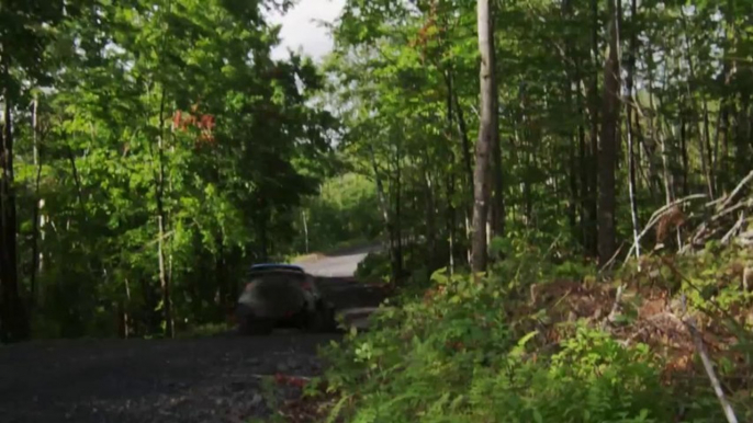 Ken Block and Alex Gelsomino test at Team O Neil Rally School for the 2013 New England Forest Ra... (HD)