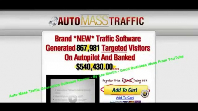 Auto Mass Traffic Review Get The Truth Here About It. [Auto Mass Traffic Review  - SCAM Or Real]