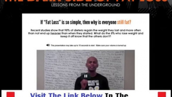 Dark Side Of Fat Loss Ebook + The Dark Side Of Fat Loss Free