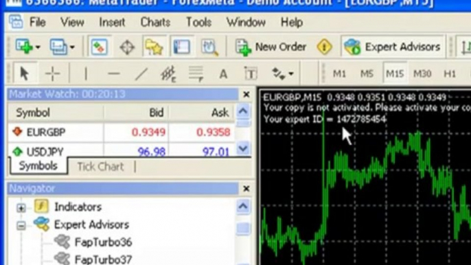 How To Activate FAP Turbo Forex Robot