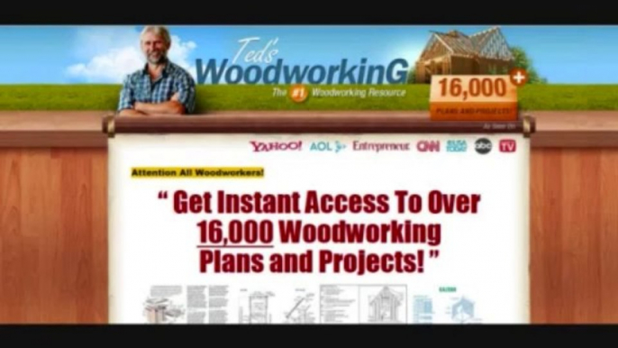 Teds Woodworking Plans, 16000 Woodworking Plans And Projects Review - Pros and Cons