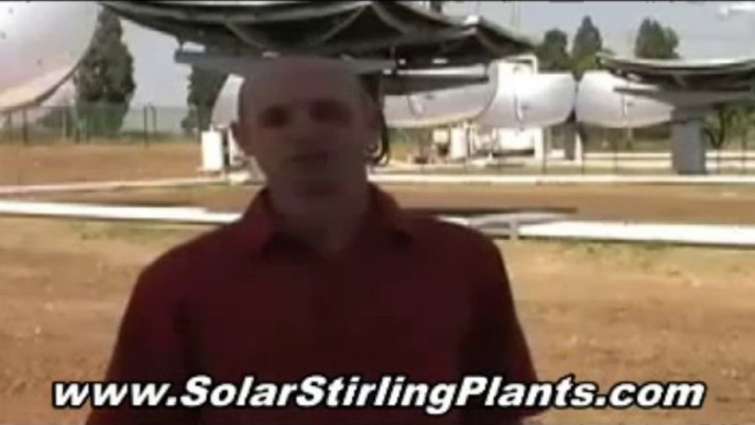 Solar Stirling Plant - How To Power My House With Solar Stirling Plant