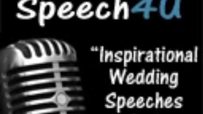 Wedding Speech 4 U Review + Bonus Groom Wedding Speech ( Brides Wedding Speeches )